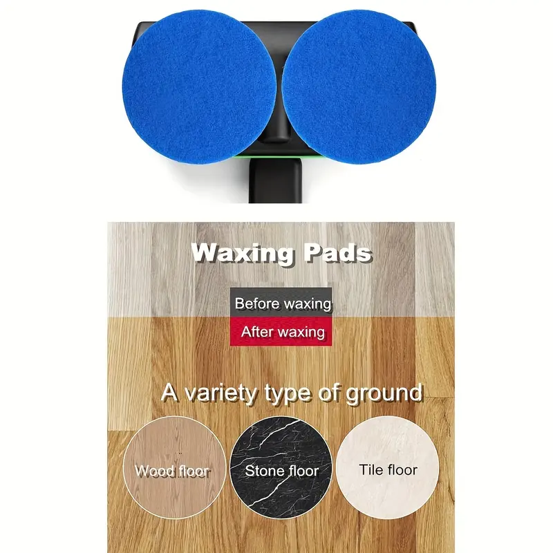 Product Introduction of Electric Rechargeable Cordless Floor Cleaner Scrubber Sweeper Polisher Mop Set 4