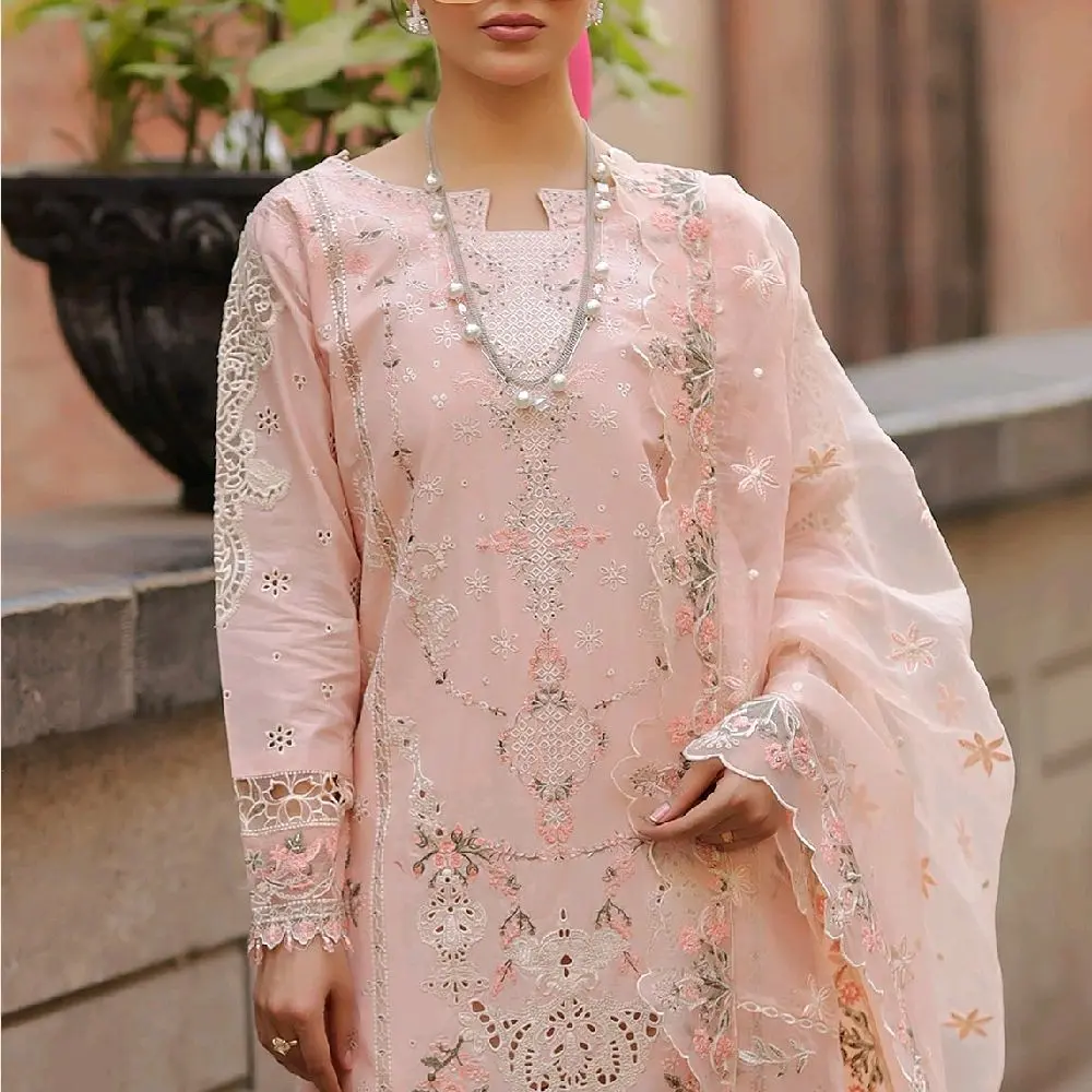 By SIMRANS  CHICKENKARI LUXURY EID FESTIVE COLLECT