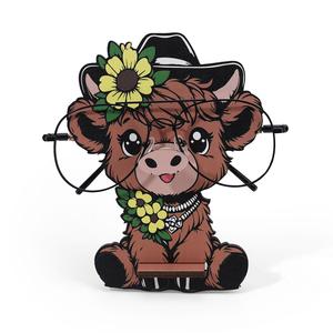 Cute Cow Design Glasses Holder, Animal Shaped Glasses Holder, Desktop Storage Glasses Holder, Home Organizer for Home Office