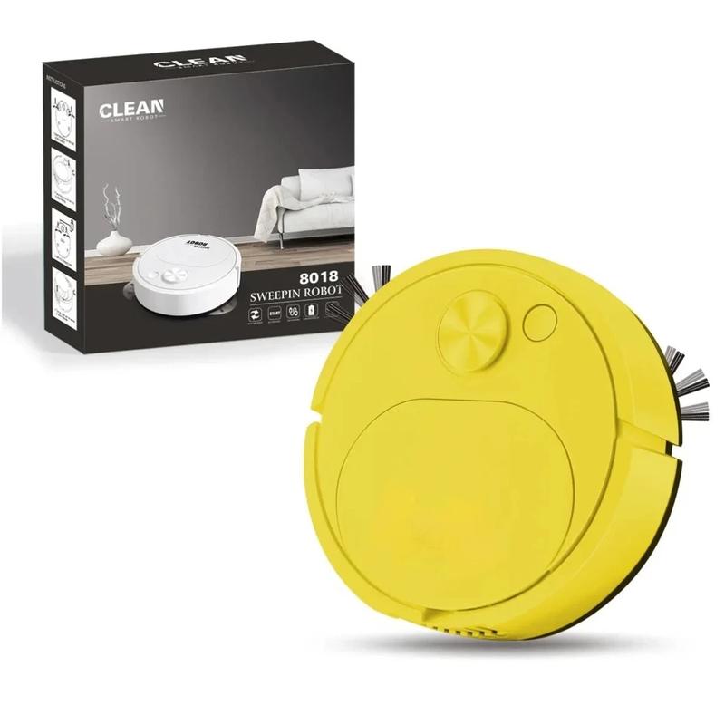 Robot Vacuum Cleaner Rechargeable Smart Sweeping Automatic Floor Mop Sweeper UK 2