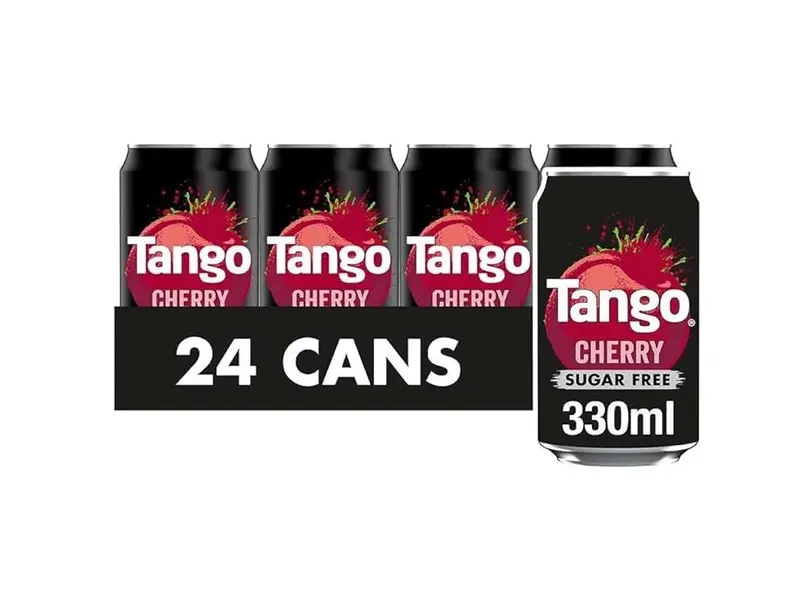 Tango Sugar Free Cherry Cans 24 x 330ml Beverage 0