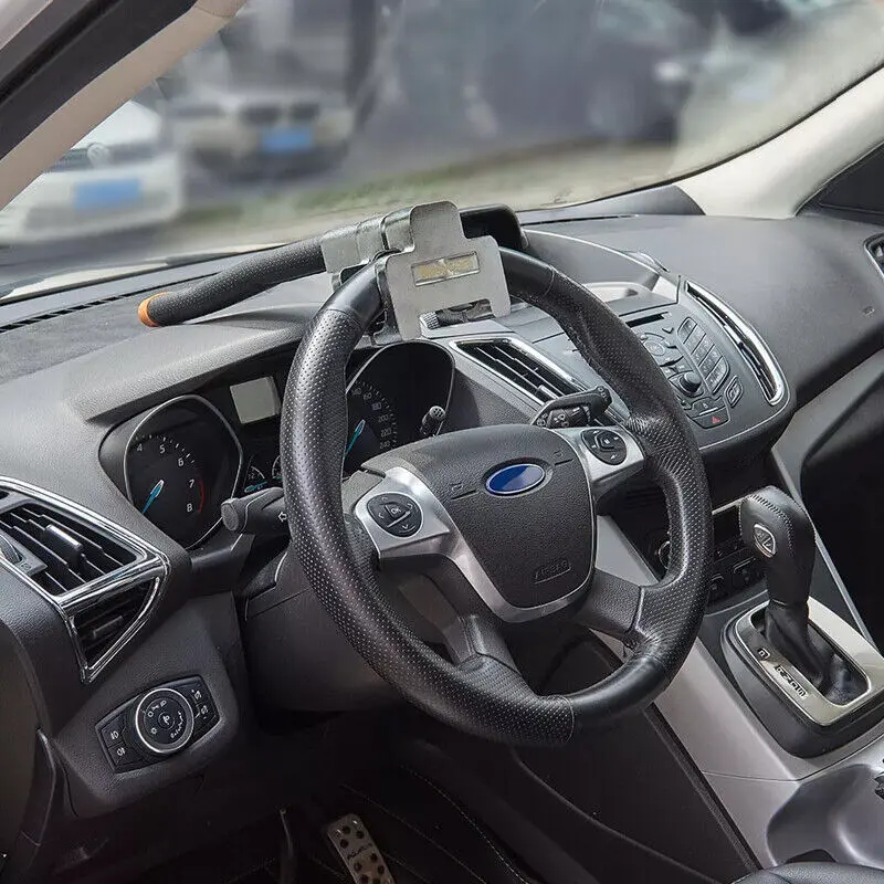Car Top Mount Steering Wheel Anti Theft Security Lock Anti-Theft Devices Vehicle 4