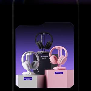 AULA Wolf Spider G7Pro Over-Ear Gaming Headset, Tri-Mode Connection for Multiple Devices, RGB, Noise Cancelling for Immersive Experience, C-Media Chip to Ensure High Sound Quality and Low Latency, Suitable for Gaming and Daily Use