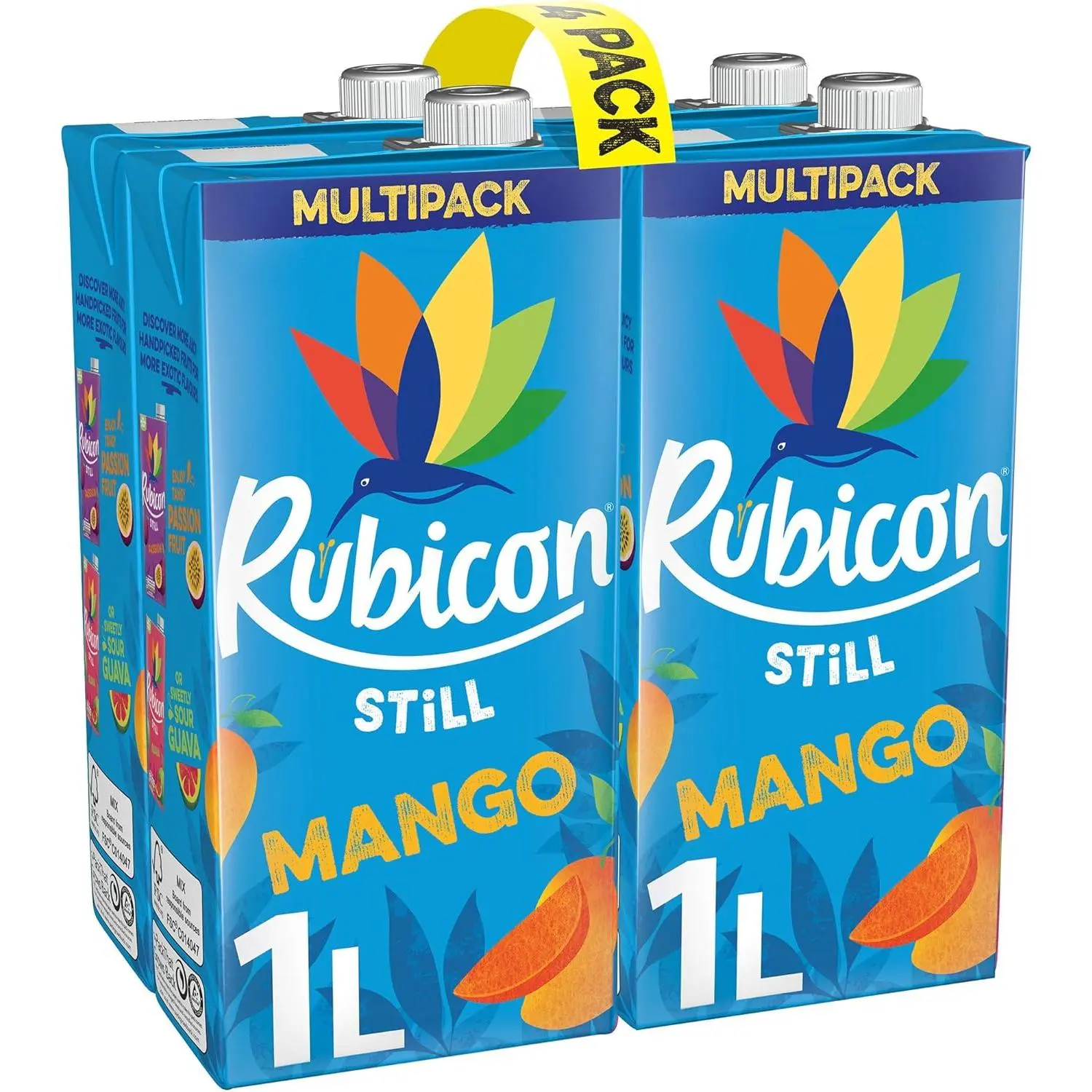 Still 4 Pack Mango Juice Drink, Made with Handpicked Alphonso Mangoes for an Authentic and Delicious Flavor - 4 x 1L Cartons