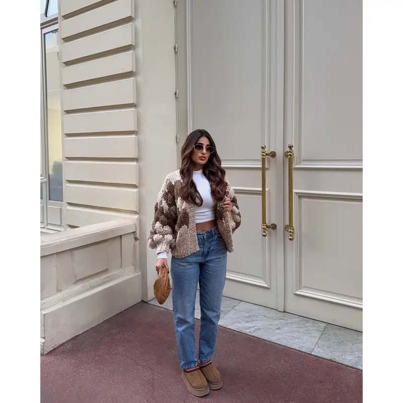 Latte Hugs and Kisses Cardigan 4