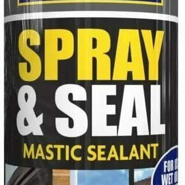 3X RAP SPRAY AND SEAL MASTIC SEALANT BLACK 300ML