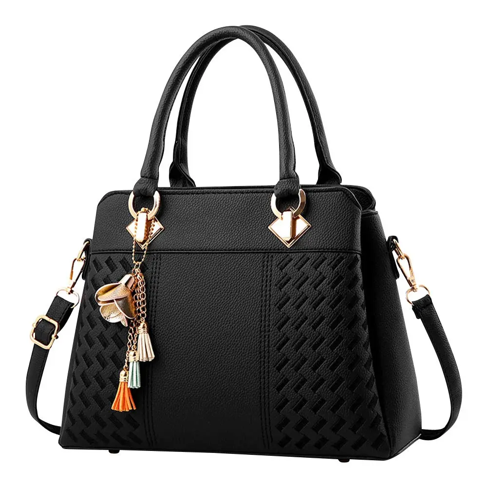 Women's PU Leather Shoulder Bag Crossbody Messenger Tote Purse for Ladies, Stylish & Lightweight Handbag