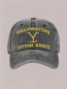 Letter Embroidered Baseball Cap, Casual Outdoor Sports Hat for Men & Women, Adjustable Sun Protection Cap for Daily Wear, Vintage Hats, Unique Gifts for Women