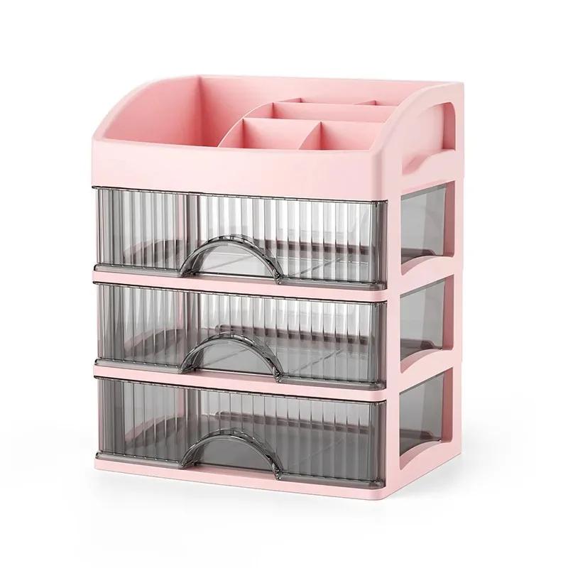 New Multi-layer Storage Box for Stationery, Jewelry, and Cosmetics Organization 7