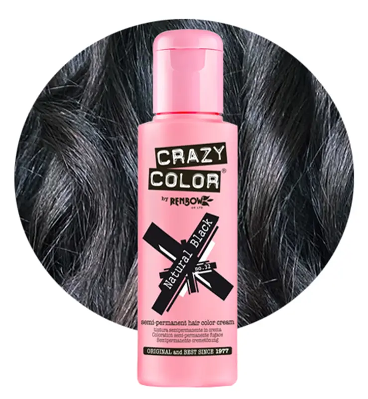 Crazy Color Semi Permanent Hair Dye Colour Cream 100ml 7