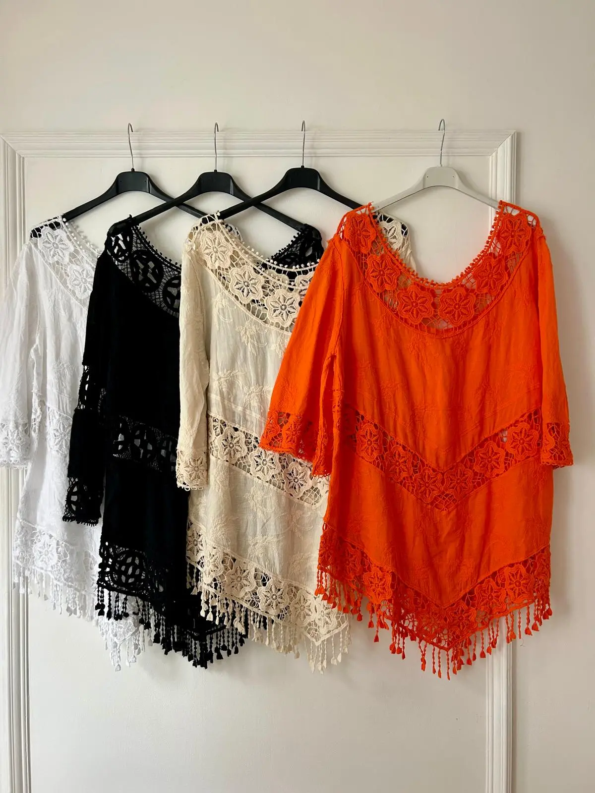 Mai Crochet Tassel Cover Up