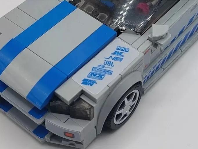 Skyline GTR 76917 Custom Bonnet Hood Stickers 3
