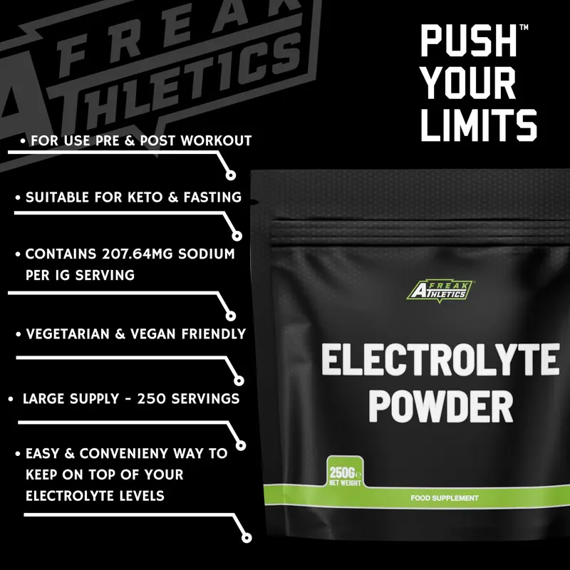 Electrolytes Powder (250g) Unflavoured Electrolyte Powder Suitable for Keto & Fasting 2