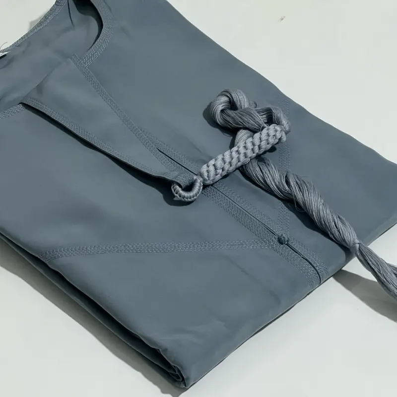 Premium Japanese Fabric Ice Blue Emirati Thobe for Men