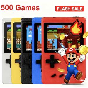 Mini retro portable handheld game console,video game console with 500 built-in games,children's gifts game console UK Type Switch
