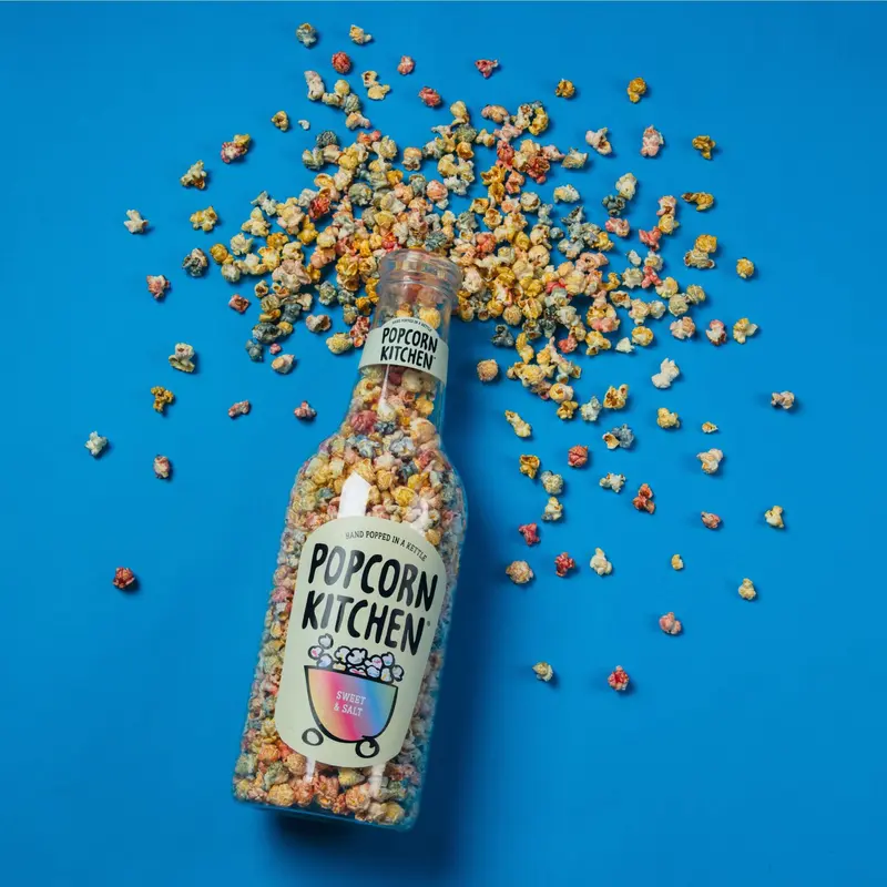 Sweet & Salt Rainbow Popcorn Giant Money Bottle, 550g 4
