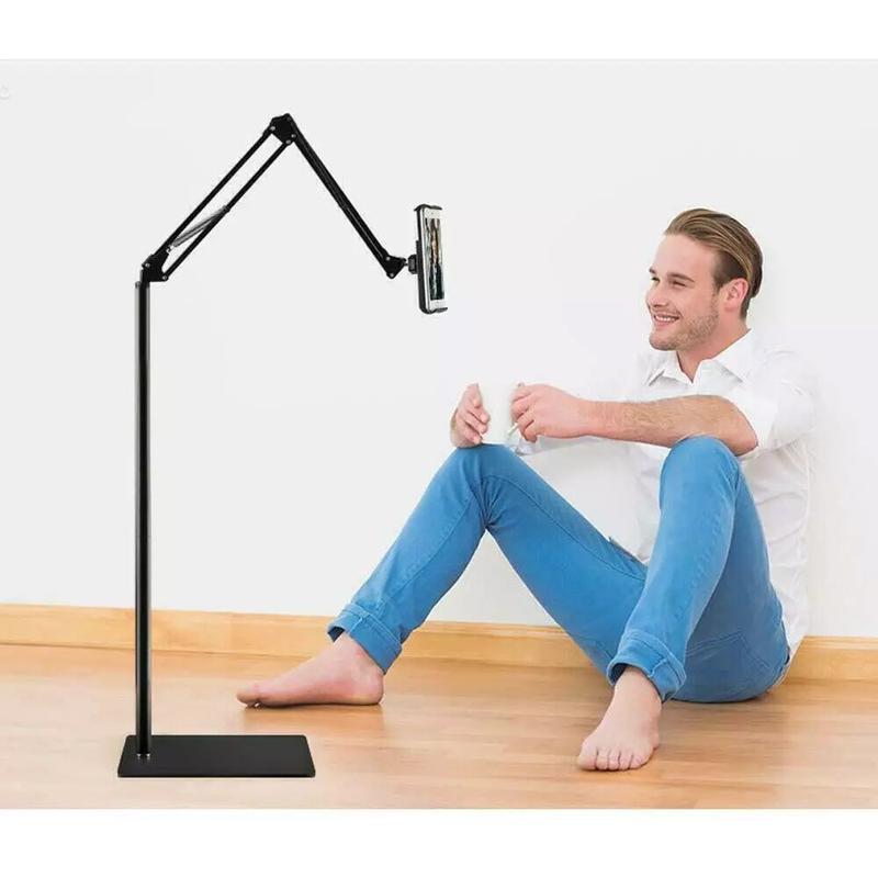 Floor Stand Adjustable Universal 360° For 3.5-11 in Phone iPad Lazy Tablet Mount 7