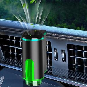 Car Air Freshener, USB Rechargeable Car Air Freshener with Essential Oil, Long-lasting Scent Car Aroma Diffuser, Car Interior Decoration