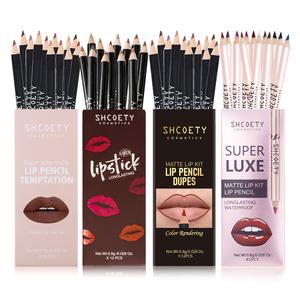 Long Lasting Lip Liner Set, 48pcs Waterproof Lip Liner Pencil, Matte Lip Liner, Suitable for Women's Makeup Set, Makeup