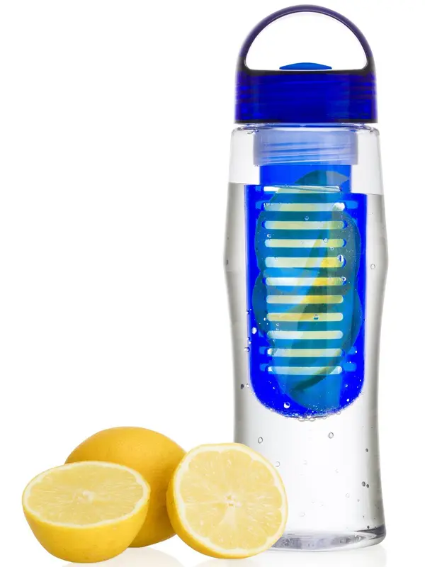 Vinsani 700 ml Fruit Infuser Water Bottle for Cycling, Gym, Workout, Office Hydration - BPA Free Non-Toxic Tritan Plastic Bottles for Flavoured & Infused Water 3