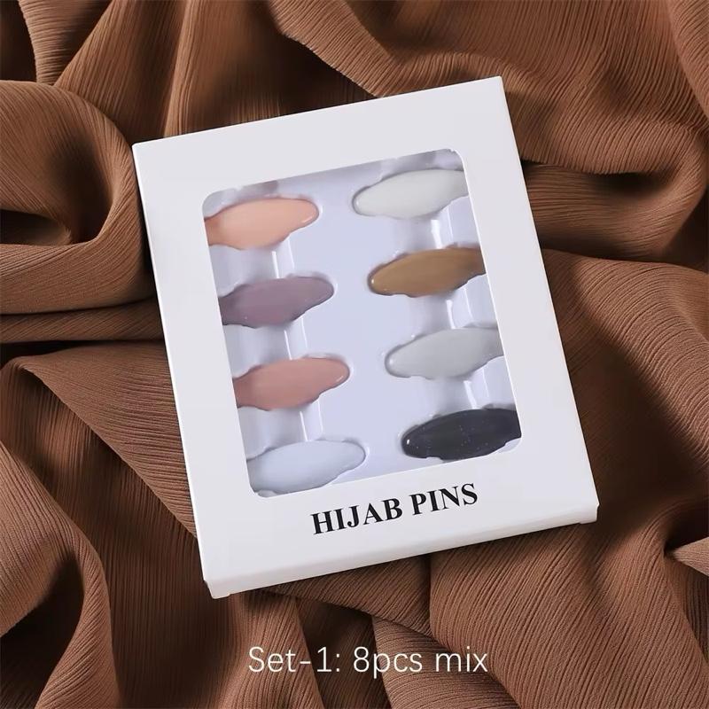 Hijab Essential Pins Safety Pin Snag free Slide Magnet Hijabi Collection All Pins Selection Scarf Scarves 3