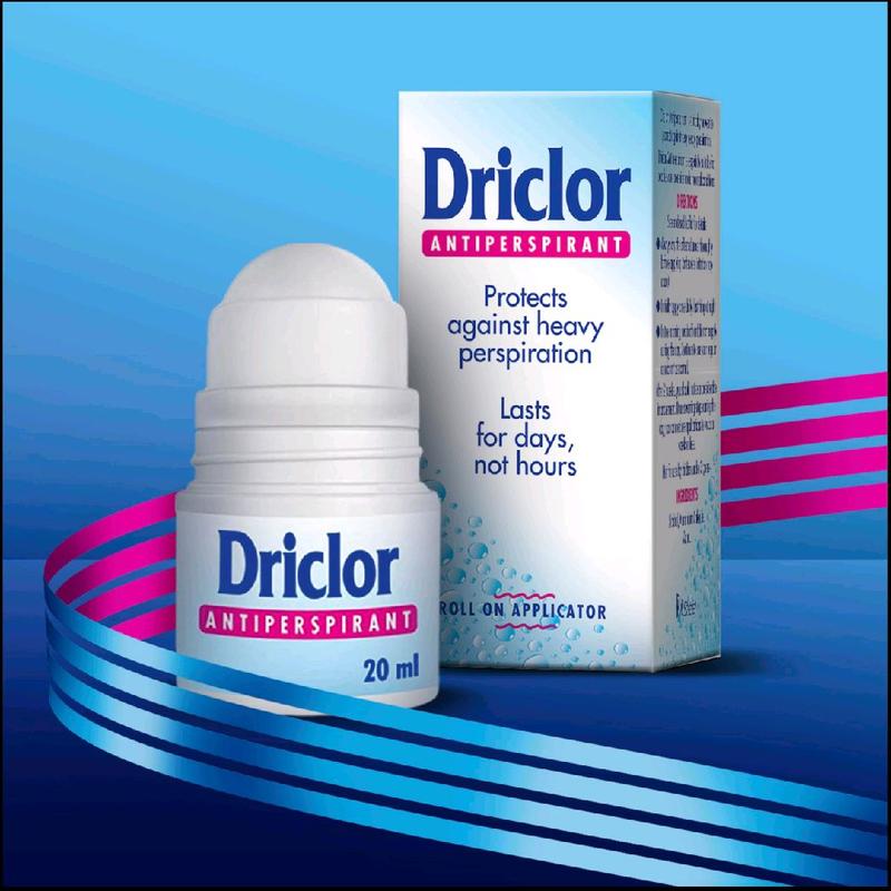 Driclor Antiperspirant Roll On Applicator 20ml 3