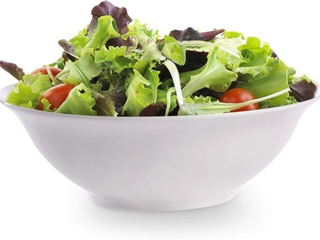 White Serving Bowls - Set of 4 | Serving Dishes | Pasta Bowls | Italian Dinnerware | Porcelain Tableware | For Ramens, Salads, Soups and Noodles | M&W 3