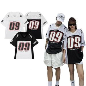 Free Customized Name and Number New Fashion Short-sleeved Jersey T-shirt Unisex