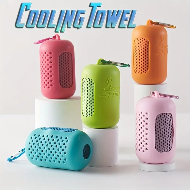 [Cooling Towel] 1pc Soft Breathable Cooling Towel - Camping Towels Ice Towels for Neck and Face, Chilly Towel for Yoga, Workout, Gym, Golf, Camping, Stay Cool and Refreshed All Day, Outdoor Sports Towel for Instant Cooling Relief 2