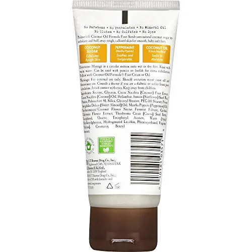 Palmer's Coconut Oil Formula Coconut Sugar Foot Scrub, 2.1 Ounce 2