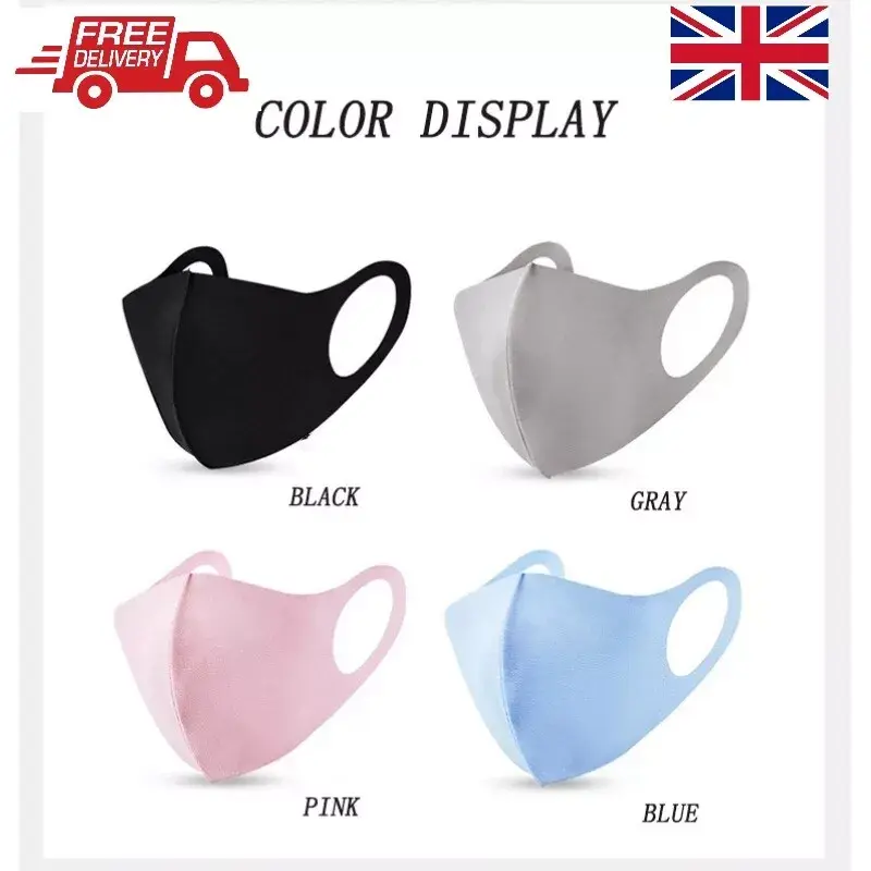 Face Mask Reusable Washable Breathable Face Covering Unisex Adult Face Mask