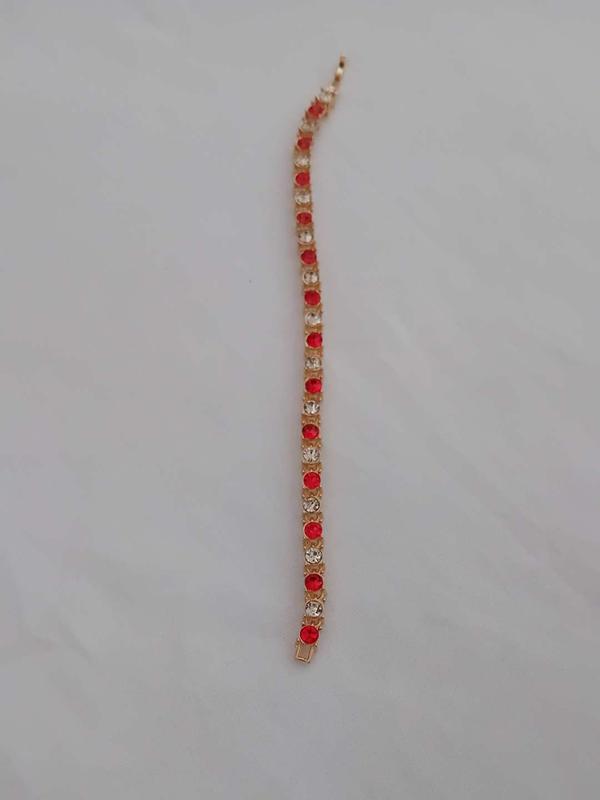 Red Jewelery for Women - Fashion Necklace and Earrings Set 1