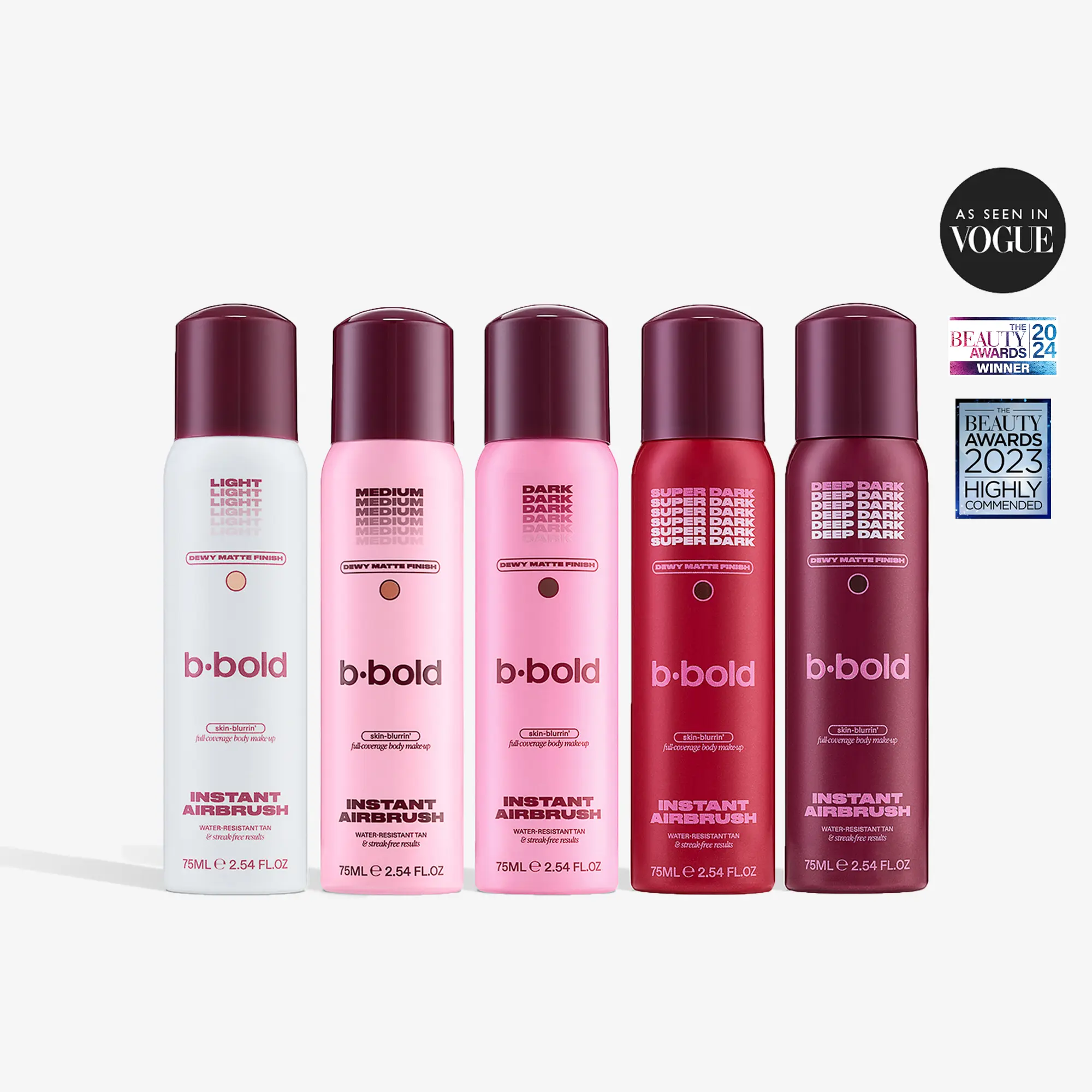 INSTANT AIRBRUSH BODY MAKE-UP 75ML