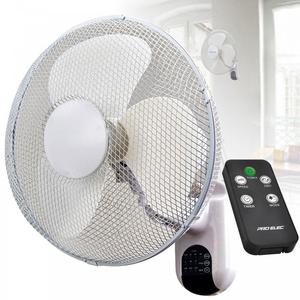 Surprice 16" Oscillating Wall Fan with Remote Control, Oscillating Pedestal Fan, High Velocity Pedestal Fan, Quiet Adjustable 3 Speeds Modern Design for Home Office Use