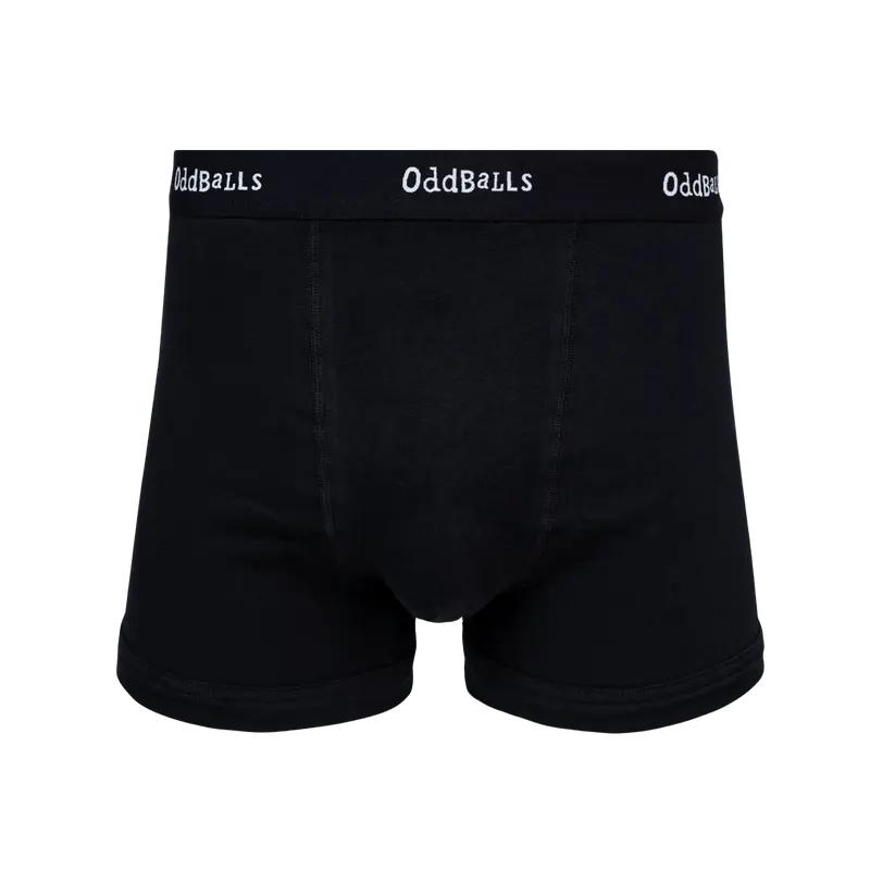 Classic Black - Mens Boxer Shorts 0