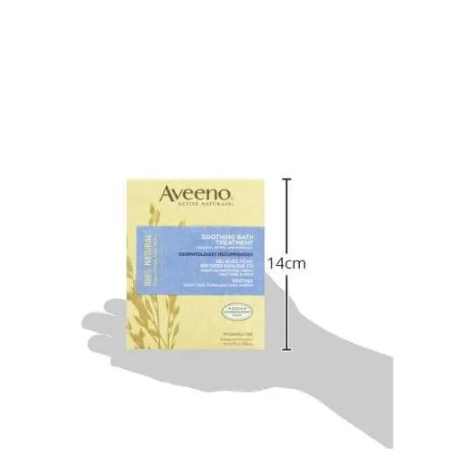 Aveeno Soothing Bath Treatment For Itchy, Irritated Skin, 8 Count 1