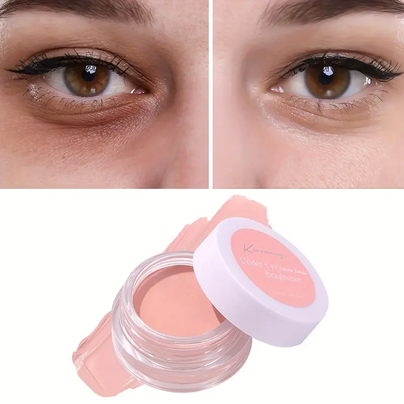(Giveaway) Full coverage eye concealer - Perfectly hides wrinkles and dark circles, 12-hour waterproof cream, making your eyes flawless Foundation Makeup 0
