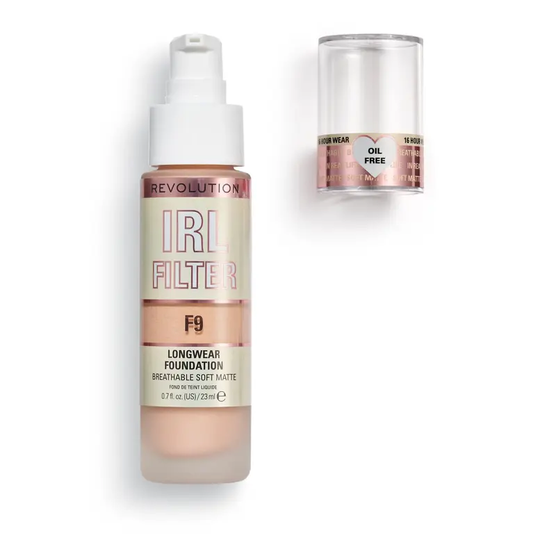 Revolution IRL Filter 16H Longwear Soft Matte Foundation F9 0