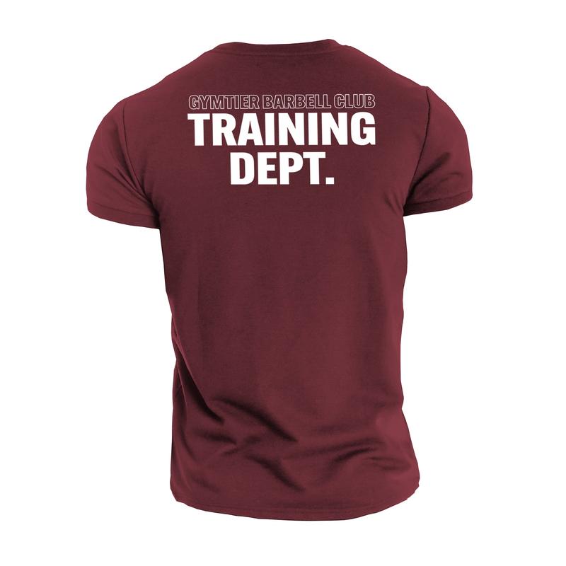 Gymtier Barbell Club - Training Dept. - Gym T-Shirt 6