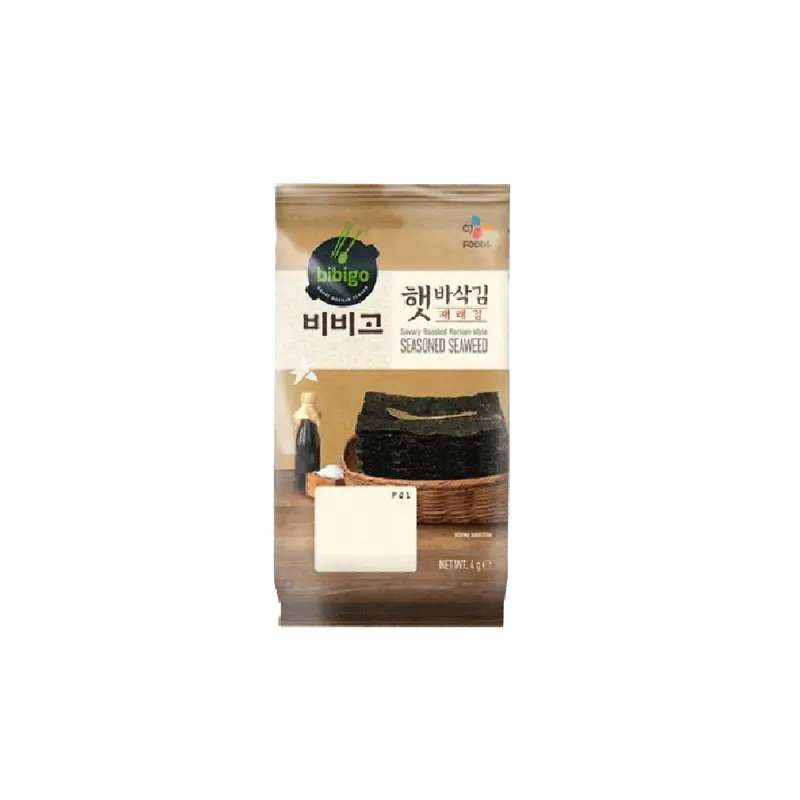 CJ BIBIGO Crispy Toasted Seaweed Trayless (10pcs) 40g (TikTok) 0
