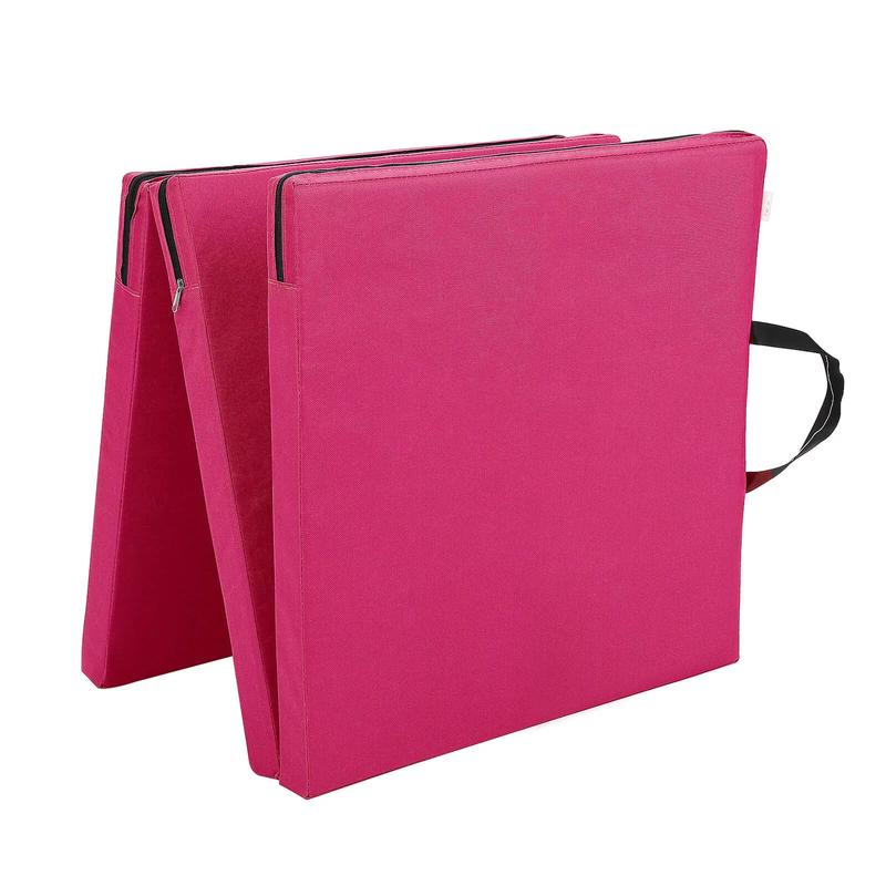 Folding Gymnastics Mats Thick Tumbling Crash Yoga Equipment Floor Exercise Mat 5