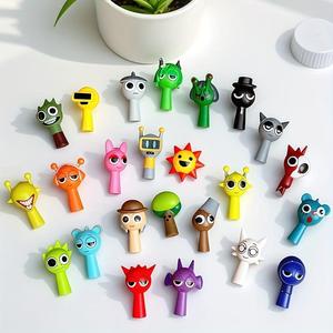 Cute Cartoon Figures, Mini Decorative Ornament, Desktop Decoration for Home Office, Birthday Gift for Adults & Teens, Cute Cartoon Figurine