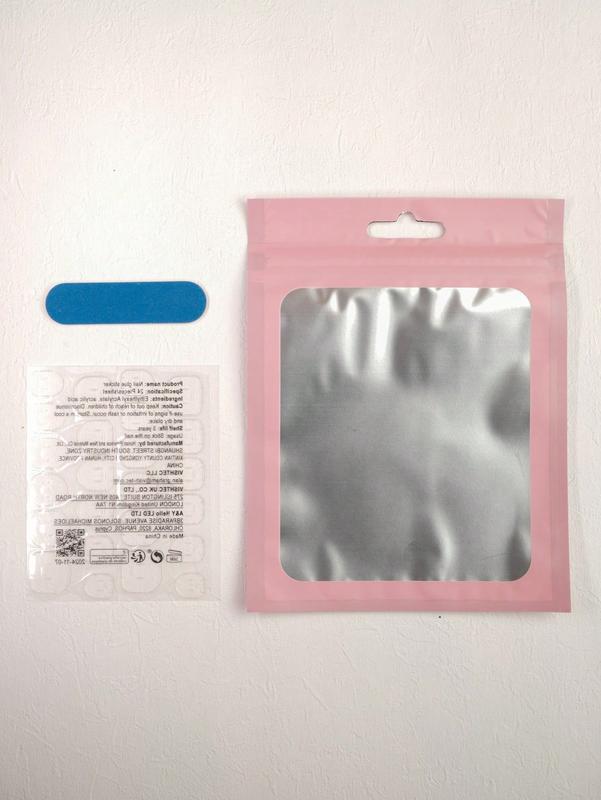 10pcs/Set Handmade Duck Mouth Shaped Nail Tips, Y2K Baddie Style, Nude, White, Black Nail Art Design 5