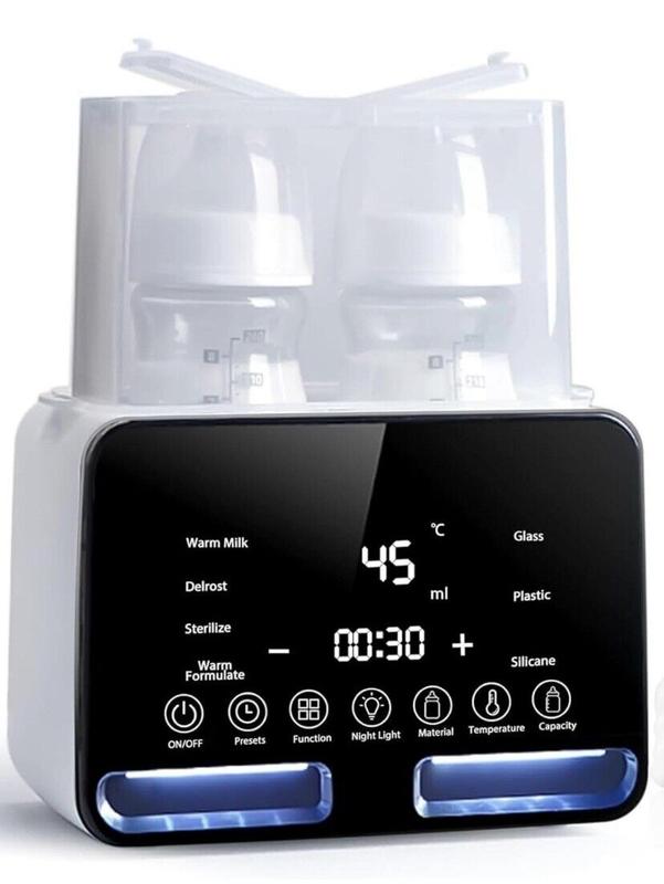 Baby Bottle Warmer Steriliser Fast Milk Warmer with LCD Display and Timer 1