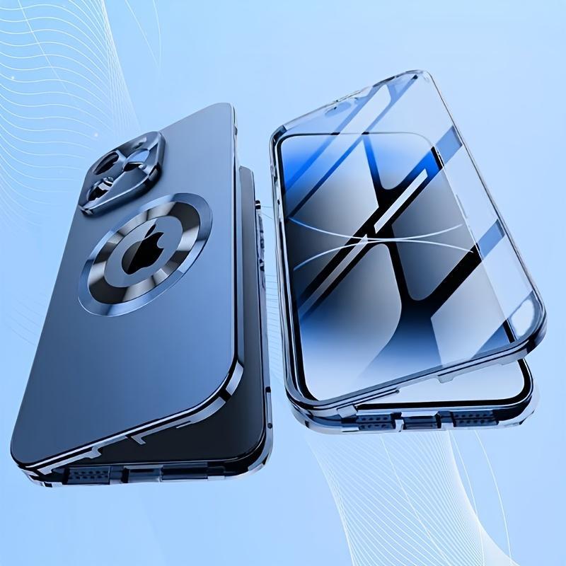 New Anti-Spy Phone Case Series, Magnetic 2-In-1 Design, Complete Protection Case, Compatible with Iphone 16/15/14/13/12 Pro Max Plus 4