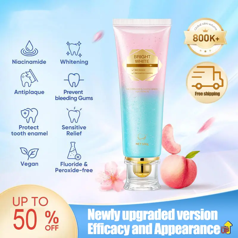 【Triple Whitening】Niacinamide Whitening Toothpaste