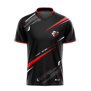 Free Customized Name and Number New Fashion Short-sleeved E-Sports Jersey Sportswear T-shirt Unisex