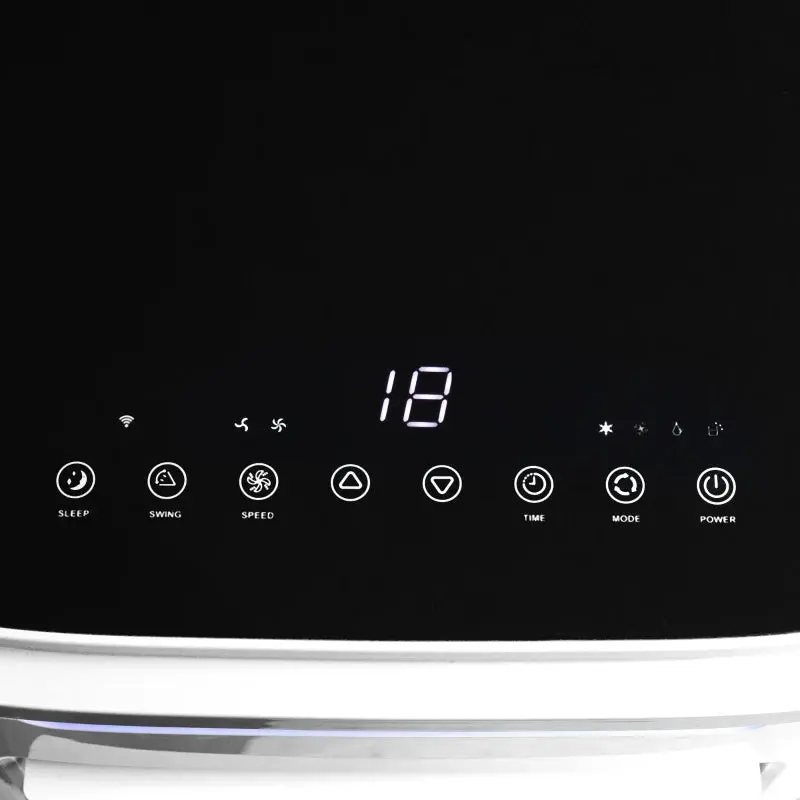 9,000-BTU - Portable Smart Air Conditioner 4-in-1 Dehumidifier, Fan with Remote, 24H Timer and Window Venting Kit 2