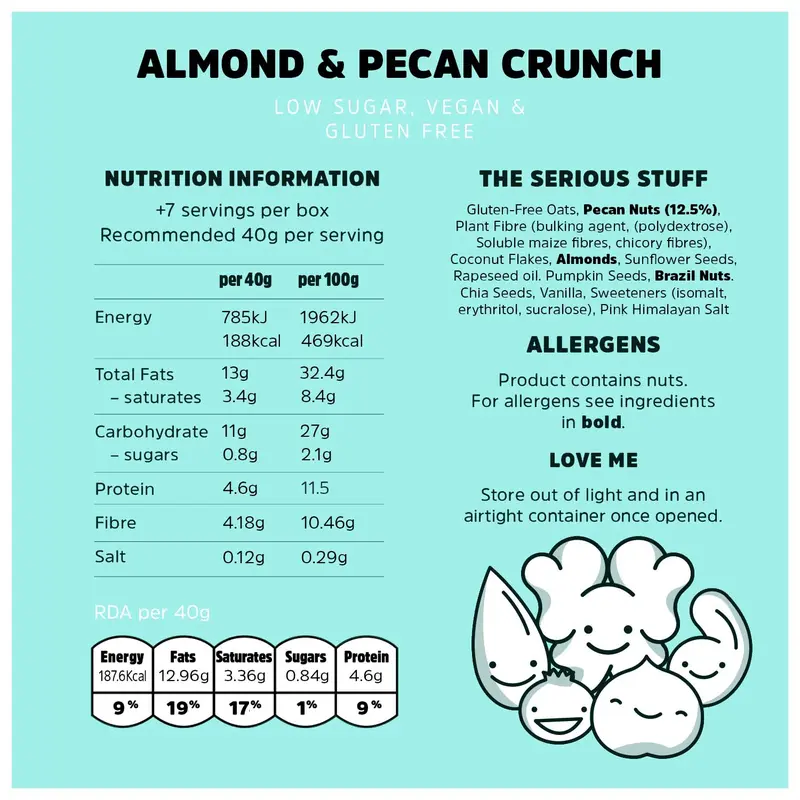 Almond & Pecan Crunch Granola 3