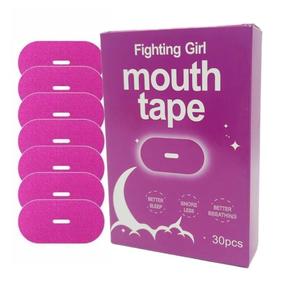 Breathable Mouth Tape, Comfortable Sleeping Patches, Pink Body Care Product for Women & Men, Gifts for Girl, Sleep Better Mouth Tape, Cute Girly Gifts, Sleep Breathing Patch